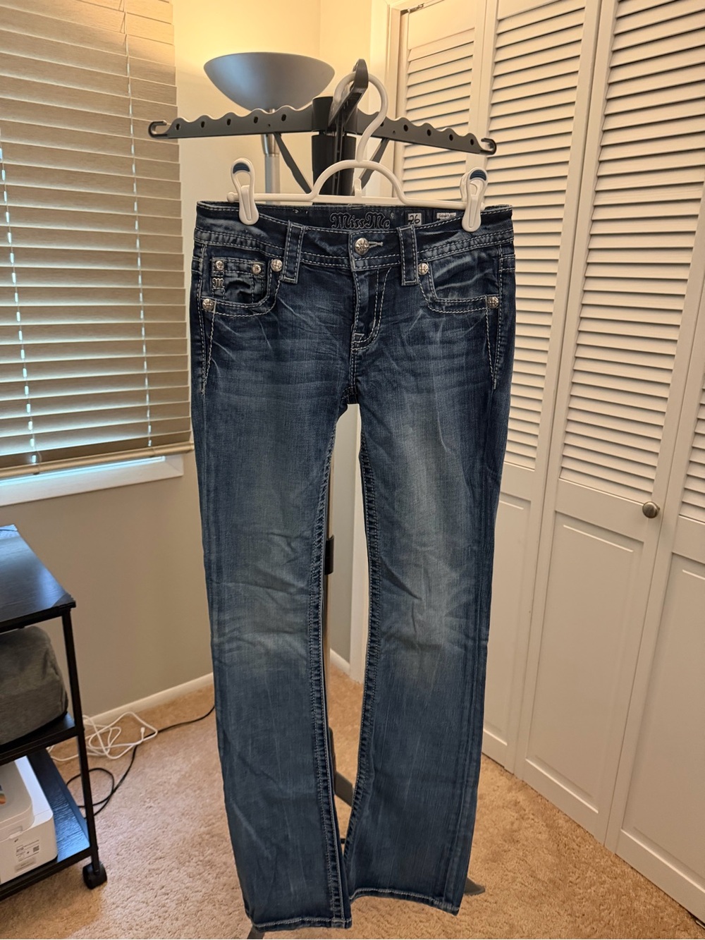 Miss Me Dark Blue Bootcut Jeans